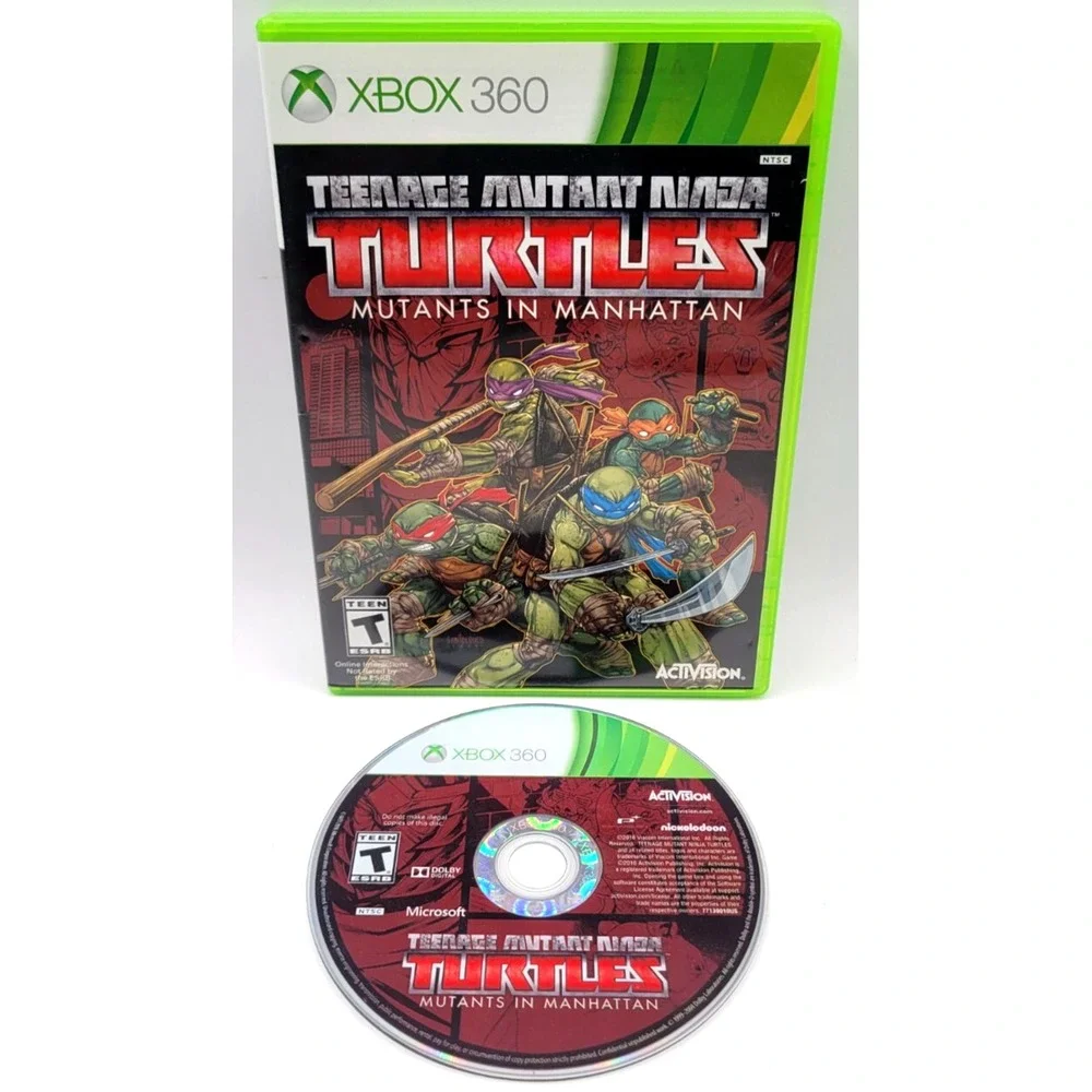 Teenage Mutant Ninja Turtles Mutants Manhattan Xbox‎ 360